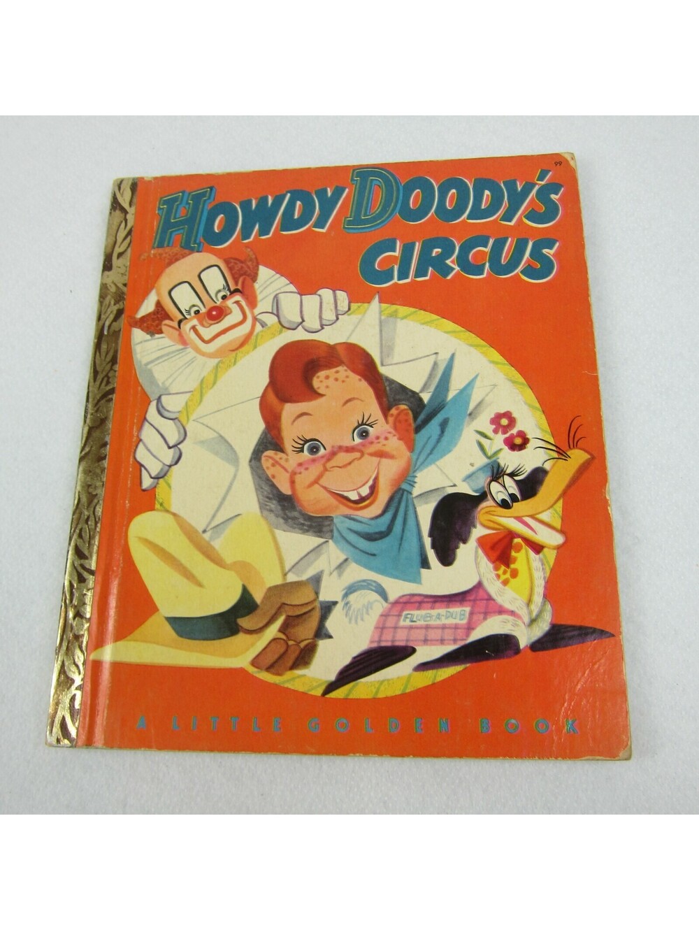 Vintage 1950 Howdy Doody's Circus Little Golden Book #99 Edward Kean Hardcover